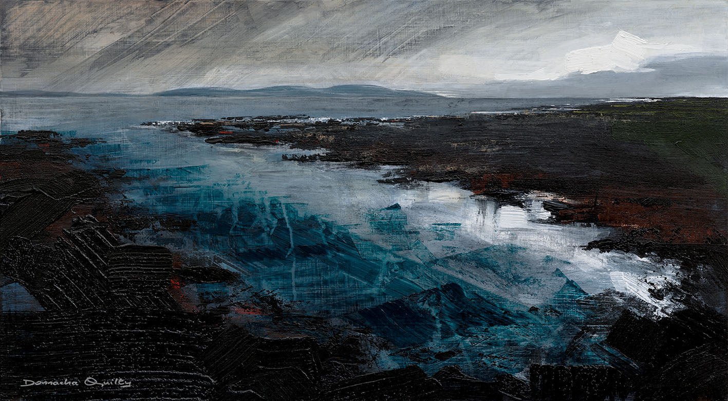 Carried Away, Galway Bay. Print, 45 x 80cm.